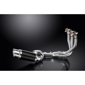 Delkevic volledig systeem Round Carbon 200mm zonder e-keur - Street Triple (2017-2020)