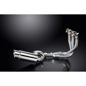 Delkevic volledig systeem Round RVS 200mm zonder e-keur - Street Triple (2017-2020)