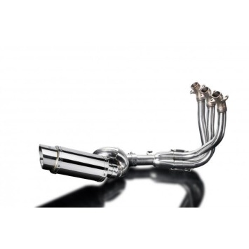 Delkevic volledig systeem Round RVS 200mm zonder e-keur - Street Triple (2017-2020)