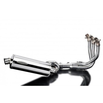 Delkevic volledig systeem Oval RVS 350mm zonder e-keur - Street Triple (2017-2020)