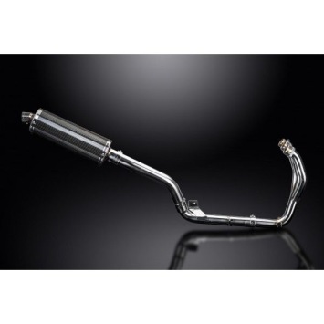 Delkevic volledig systeem Oval Carbon 350mm zonder e-keur - Tiger 800 2010-2019