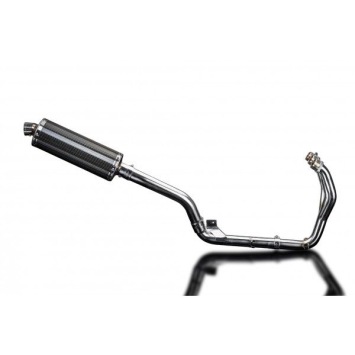 Delkevic volledig systeem Oval Carbon 350mm zonder e-keur - Tiger 800 2010-2019