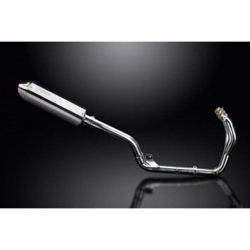 Delkevic volledig systeem Tri-Oval RVS 320mm zonder e-keur - Tiger 800 2010-2019