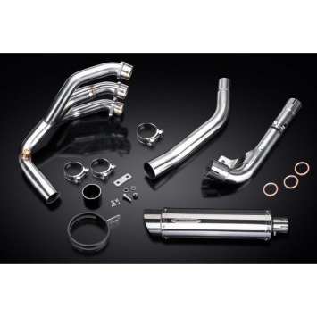 Delkevic volledig systeem Round RVS 350mm zonder e-keur - Tiger 800 2010-2019