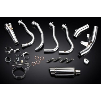 Delkevic volledig systeem Round RVS 200mm zonder e-keur - GSX-S1000F (2015-2020)