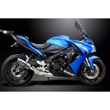 Delkevic volledig systeem Round RVS 200mm zonder e-keur - GSX-S1000F (2015-2020)