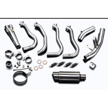 Delkevic volledig systeem Round RVS 200mm zonder e-keur - GSX-S1000F (2015-2020)