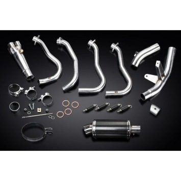 Delkevic volledig systeem Oval Carbon 225mm zonder e-keur - GSX-S1000F (2015-2020)