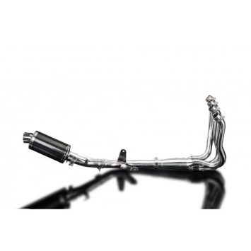 Delkevic volledig systeem Oval Carbon 225mm zonder e-keur - GSX-S1000F (2015-2020)