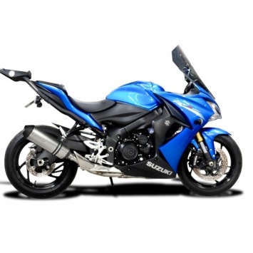 Delkevic volledig systeem X-Oval Titanium 343mm zonder e-keur - GSX-S1000F (2015-2020)