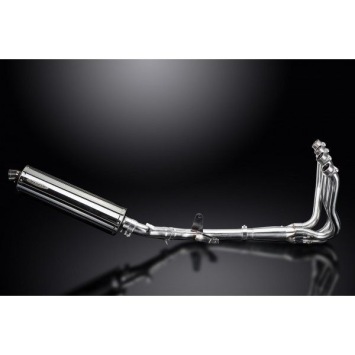 Delkevic volledig systeem Oval RVS 450mm zonder e-keur - GSX-S1000F (2015-2020)