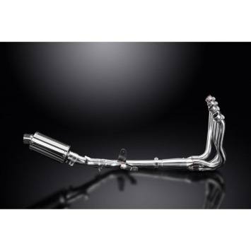 Delkevic volledig systeem Oval RVS 225mm zonder e-keur - GSX-S1000F (2015-2020)