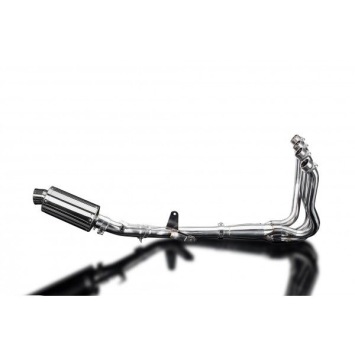 Delkevic volledig systeem Oval RVS 225mm zonder e-keur - GSX-S1000F (2015-2020)