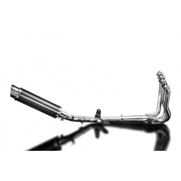 Delkevic volledig systeem Round Carbon 350mm zonder e-keur - GSX-S1000F (2015-2020)