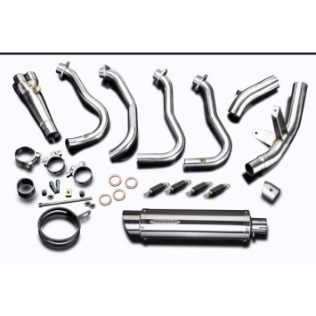 Delkevic volledig systeem Round RVS 350mm zonder e-keur - GSX-S1000F (2015-2020)