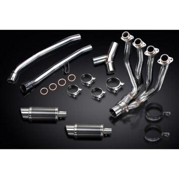 Delkevic volledig systeem Round Carbon 200mm zonder e-keur - ZZR1400 2012-2020