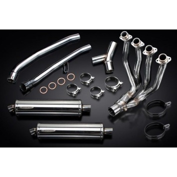 Delkevic volledig systeem Oval RVS 450mm zonder e-keur - ZZR1400 2012-2020