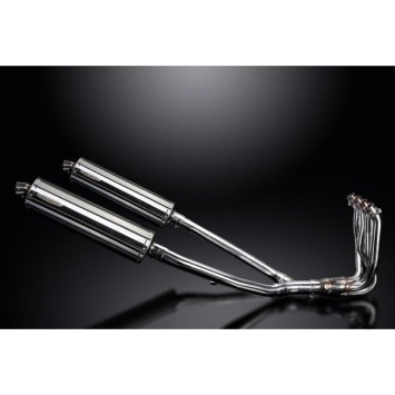 Delkevic volledig systeem Oval RVS 450mm zonder e-keur - ZZR1400 2012-2020