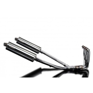 Delkevic volledig systeem Oval RVS 450mm zonder e-keur - ZZR1400 2012-2020