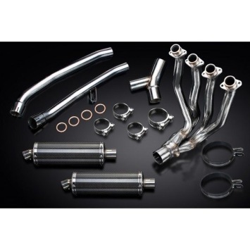 Delkevic volledig systeem Oval Carbon 350mm zonder e-keur - ZZR1400 2012-2020