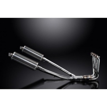 Delkevic volledig systeem Oval Carbon 350mm zonder e-keur - ZZR1400 2012-2020