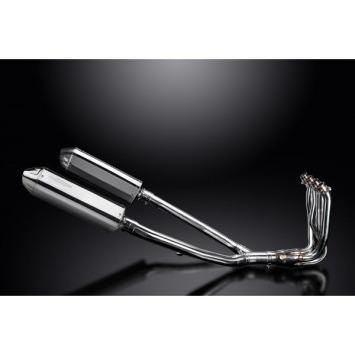 Delkevic volledig systeem Tri-Oval RVS 320mm zonder e-keur - ZZR1400 2012-2020