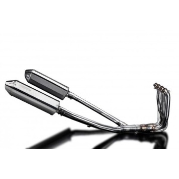 Delkevic volledig systeem Tri-Oval RVS 320mm zonder e-keur - ZZR1400 2012-2020