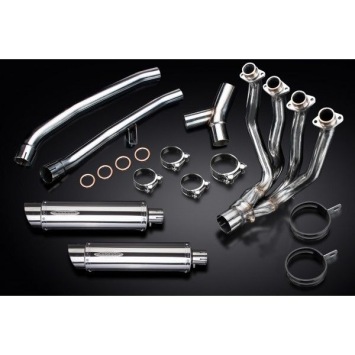 Delkevic volledig systeem Round RVS 350mm zonder e-keur - ZZR1400 2012-2020