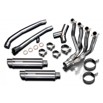 Delkevic volledig systeem Round RVS 350mm zonder e-keur - ZZR1400 2012-2020