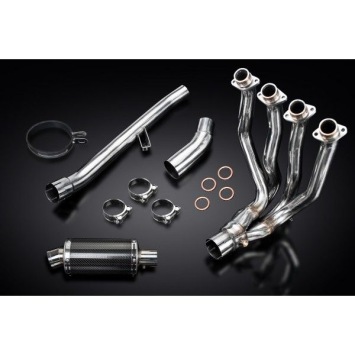 Delkevic volledig systeem Oval Carbon 225mm zonder e-keur - ZZR1400 (2012-2020)