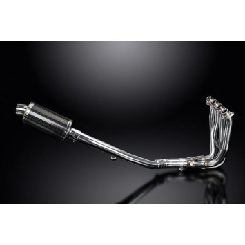 Delkevic volledig systeem Oval Carbon 225mm zonder e-keur - ZZR1400 (2012-2020)