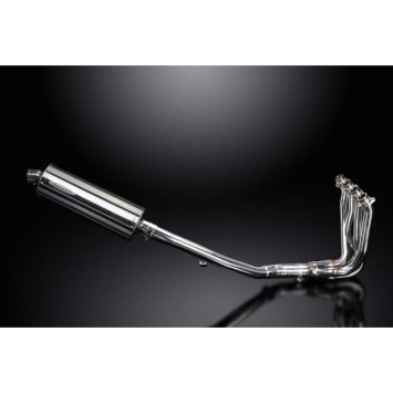 Delkevic volledig systeem Oval RVS 350mm zonder e-keur - ZZR1400 (2012-2020)