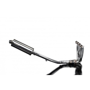 Delkevic volledig systeem Oval RVS 350mm zonder e-keur - ZZR1400 (2012-2020)