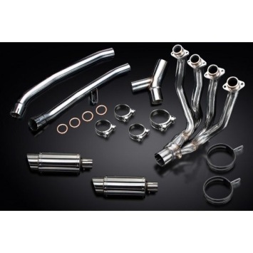 Delkevic volledig systeem Round RVS 200mm zonder e-keur - ZZR1400 2012-2020