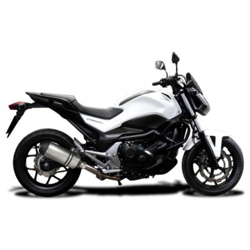 Delkevic slip-on kit X-Oval Titanium 260mm zonder e-keur - NC750S/X (2014-2017)