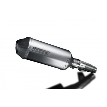 Delkevic slip-on kit X-Oval Titanium 260mm zonder e-keur - NC750S/X (2014-2017)