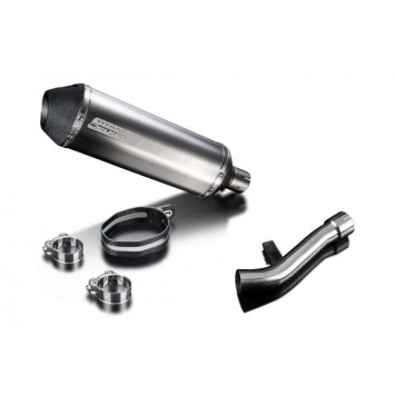 Delkevic slip-on kit X-Oval Titanium 343mm zonder e-keur - FZ1 FAZER (2006-2015)