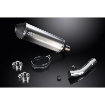 Delkevic slip-on kit X-Oval Titanium 343mm zonder e-keur - GSF1250 BANDIT (2007-2014)