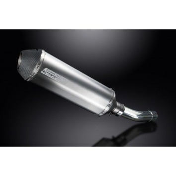 Delkevic slip-on kit X-Oval Titanium 343mm zonder e-keur - GSF1250 BANDIT (2007-2014)