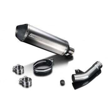 Delkevic slip-on kit X-Oval Titanium 343mm zonder e-keur - GSF1250 BANDIT (2007-2014)