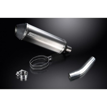Delkevic slip-on kit X-Oval Titanium 343mm zonder e-keur - ZX-10R NINJA (2008-2010)