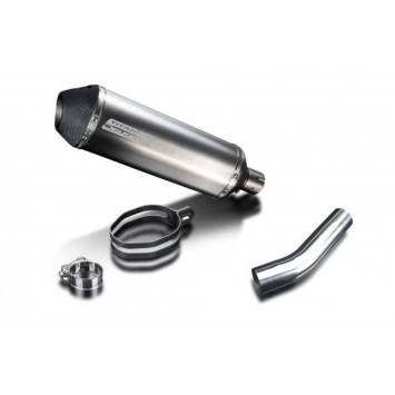 Delkevic slip-on kit X-Oval Titanium 343mm zonder e-keur - ZX-10R NINJA (2008-2010)