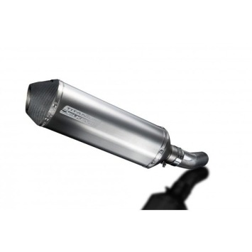 Delkevic slip-on kit X-Oval Titanium 343mm zonder e-keur - ZX-10R NINJA (2008-2010)