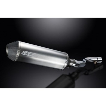 Delkevic slip-on kit X-Oval Titanium 343mm zonder e-keur - GSX-R1000 (2009-2011)