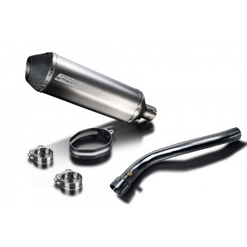 Delkevic slip-on kit X-Oval Titanium 343mm zonder e-keur - GSX-R1000 (2009-2011)