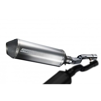 Delkevic slip-on kit X-Oval Titanium 343mm zonder e-keur - GSX-R1000 (2009-2011)