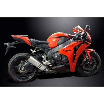 Delkevic slip-on kit X-Oval Titanium 343mm zonder e-keur - CBR1000RR FIREBLADE (2008-2015)