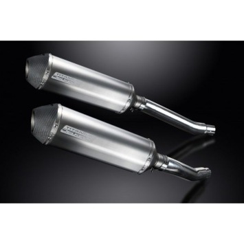 Delkevic Slip-on Kit X-Oval Titanium 343mm ohne EG-BE - TDM900 (2002-2013)