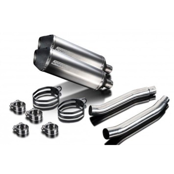 Delkevic Slip-on Kit X-Oval Titanium 343mm ohne EG-BE - TDM900 (2002-2013)