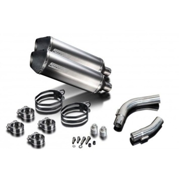 Delkevic slip-on kit X-Oval Titanium 343mm zonder e-keur - YZF-R1 (2009-2014)